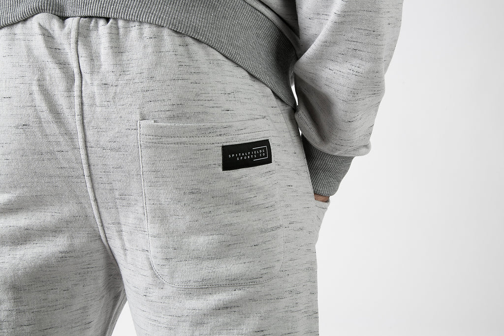 Athletic Fit Jogger with Graphic Print in Grey Grindle